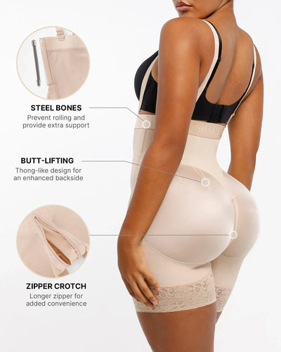 FormFlex™ Detachable-Strap Full Body Shaper