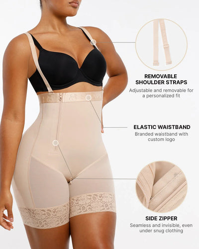 FormFlex™ Detachable-Strap Full Body Shaper