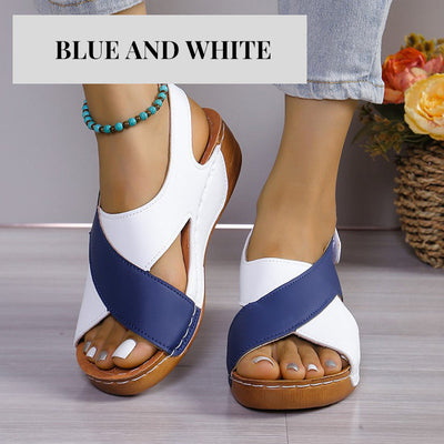 OrthoEase™ Slanted Heel Sandals