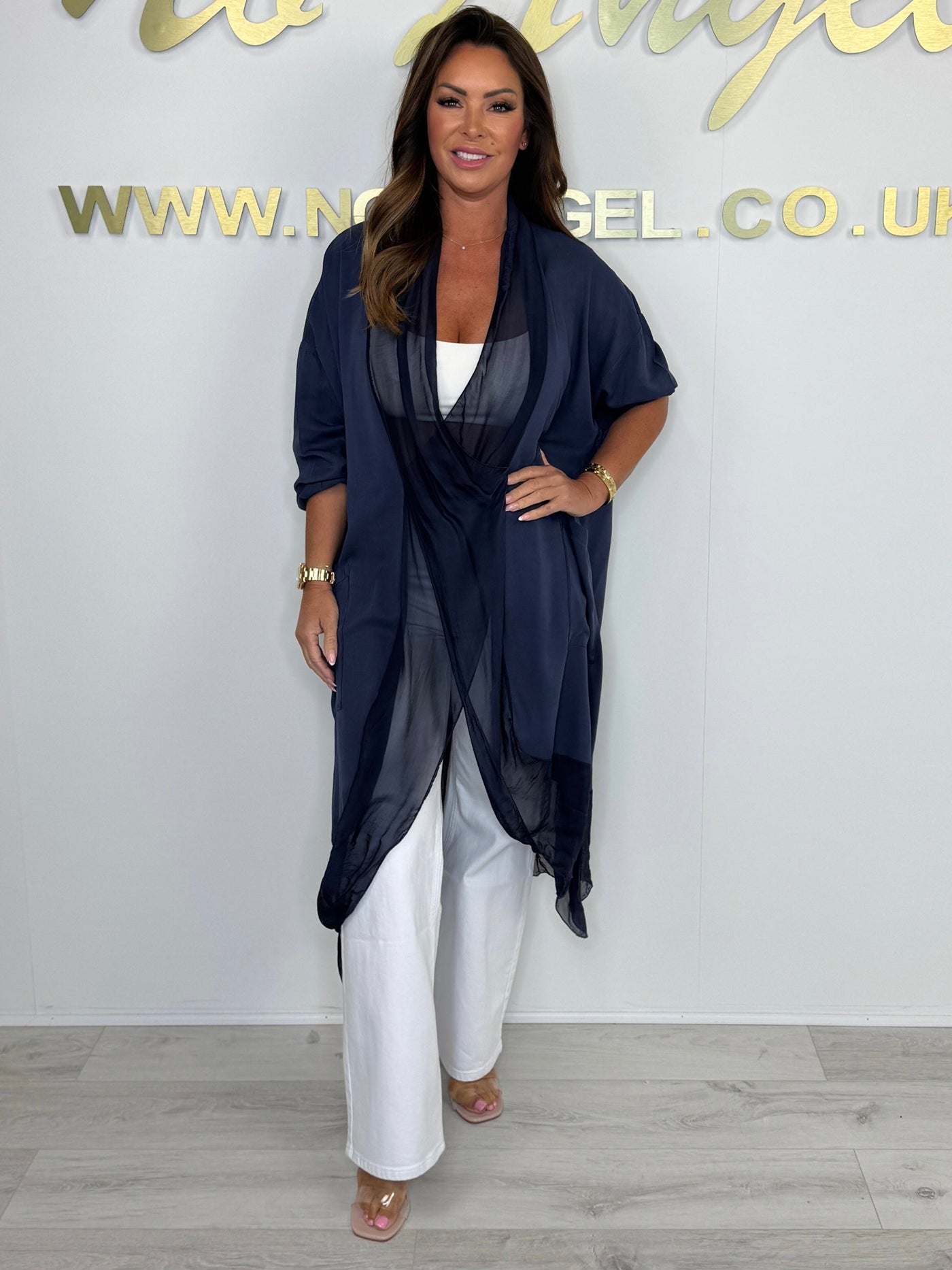 Amélie™ | Silk Crossover Front Top