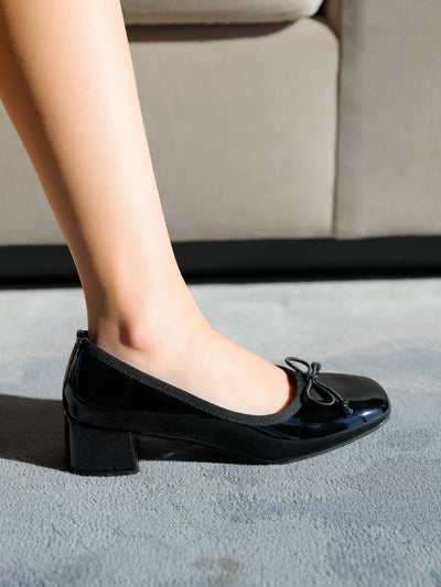 BelleBow™ Block Heels