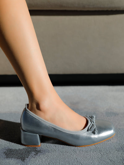 BelleBow™ Block Heels