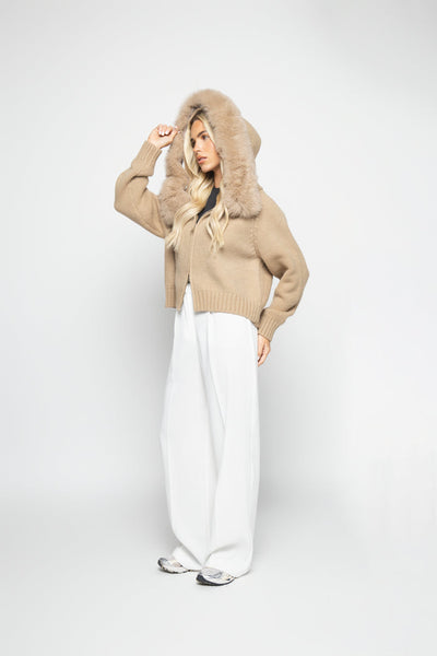 CozyGlen™ Textured Knit Cardigan