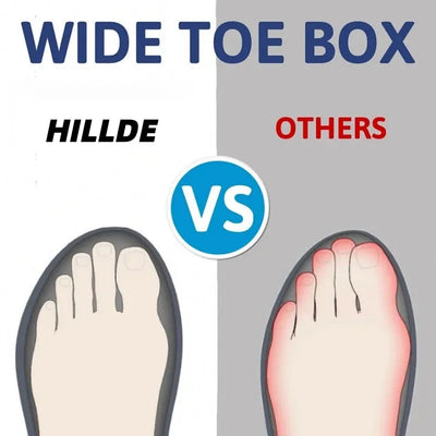 TrailEase™ | Men's Slip-On Orthopedic Leather Hiking Shoes