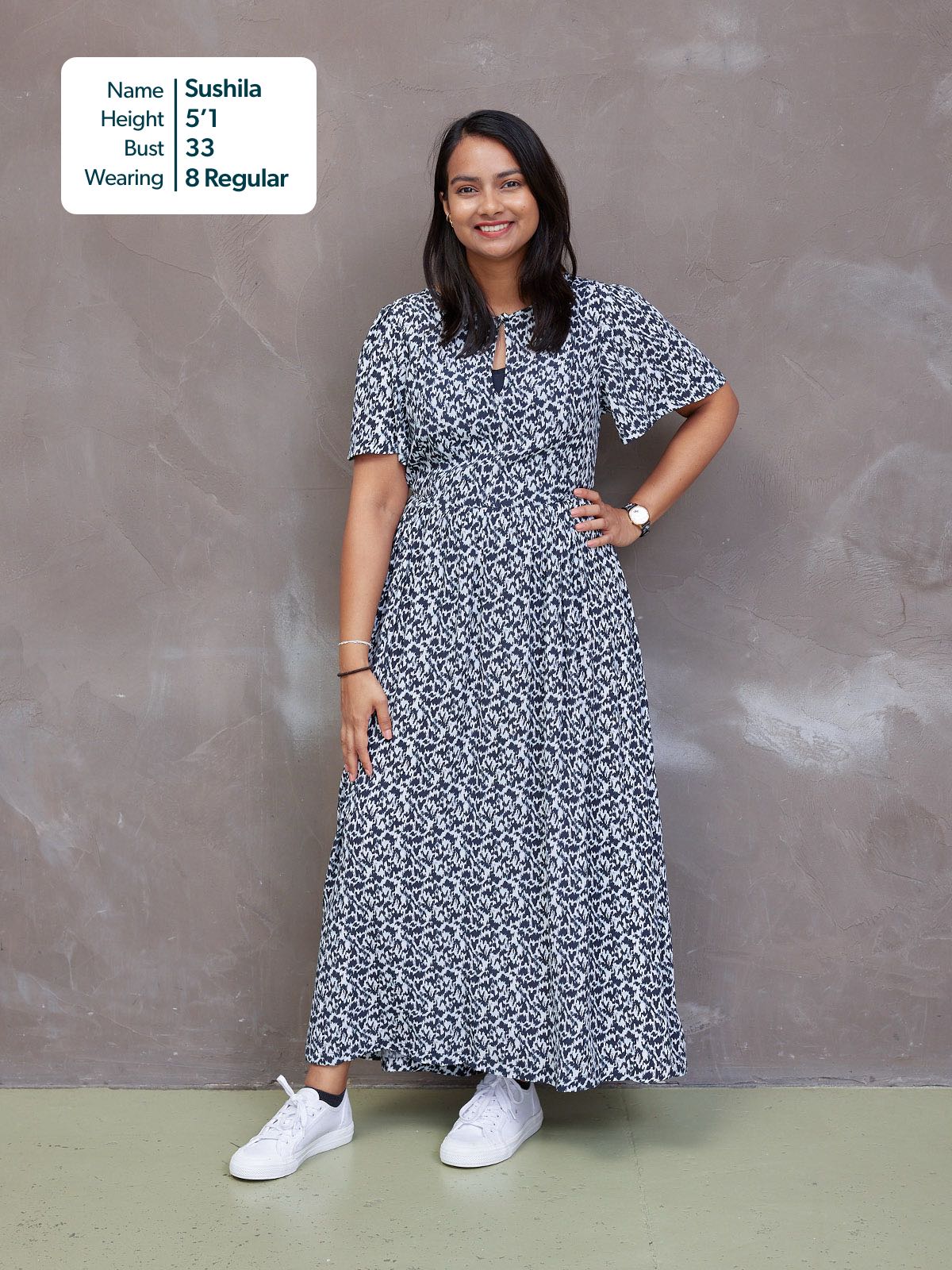 Lilah Monochrome™ | Elegant Contrast Dress