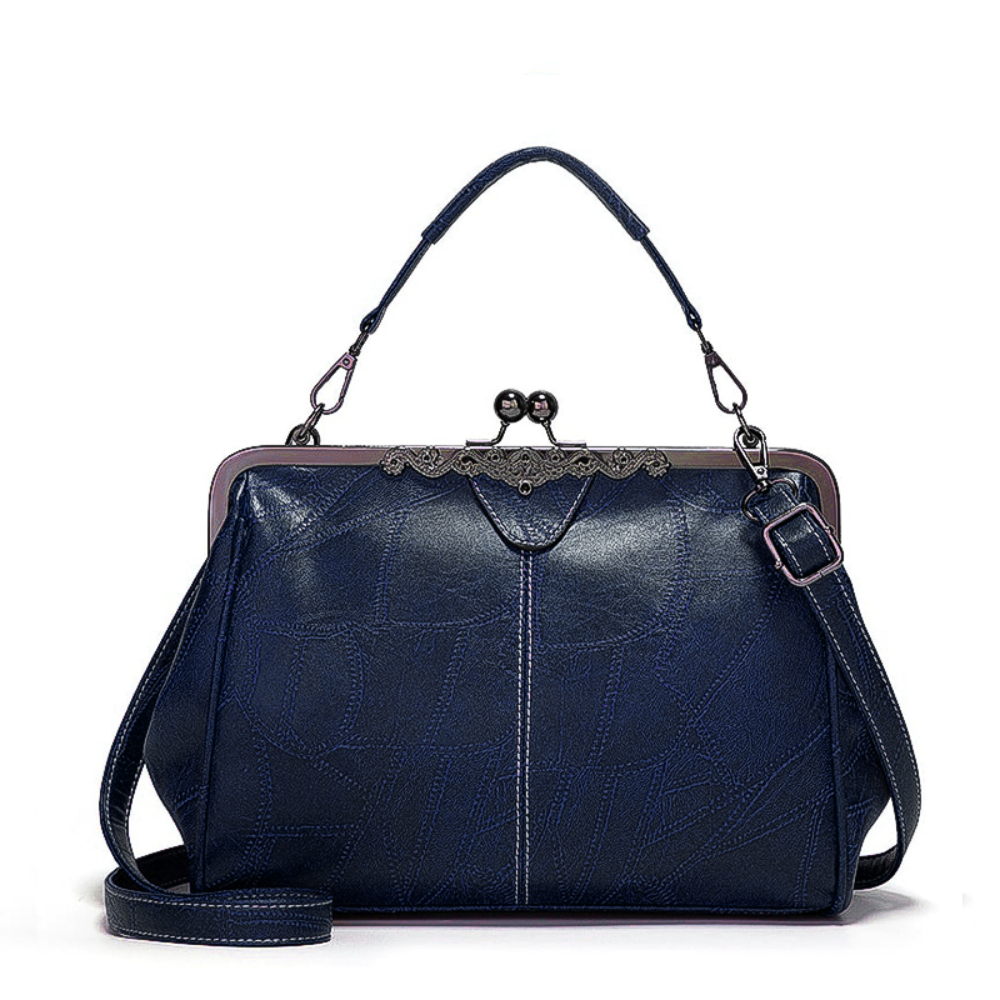 Evelyn™ | Vintage Kiss-Lock Handbag