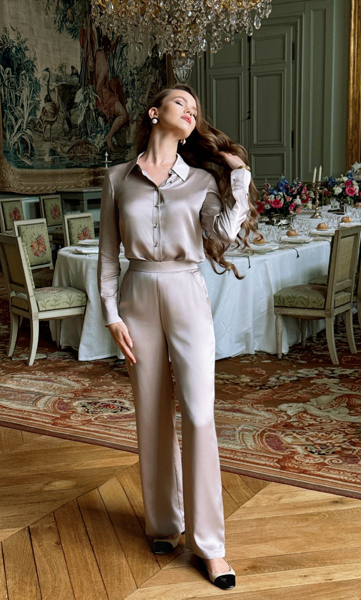 Milano Silk Blouse™ | Timeless Elegance in Motion