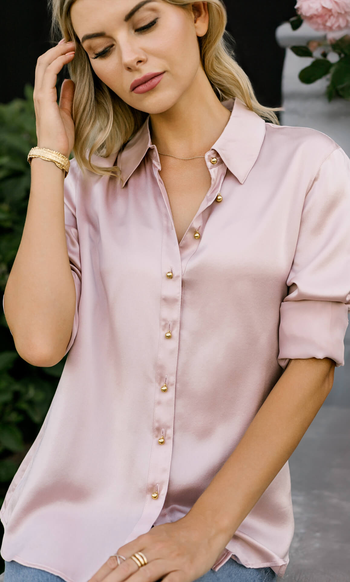 Milano Silk Blouse™ | Timeless Elegance in Motion