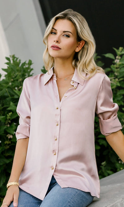 Milano Silk Blouse™ | Timeless Elegance in Motion