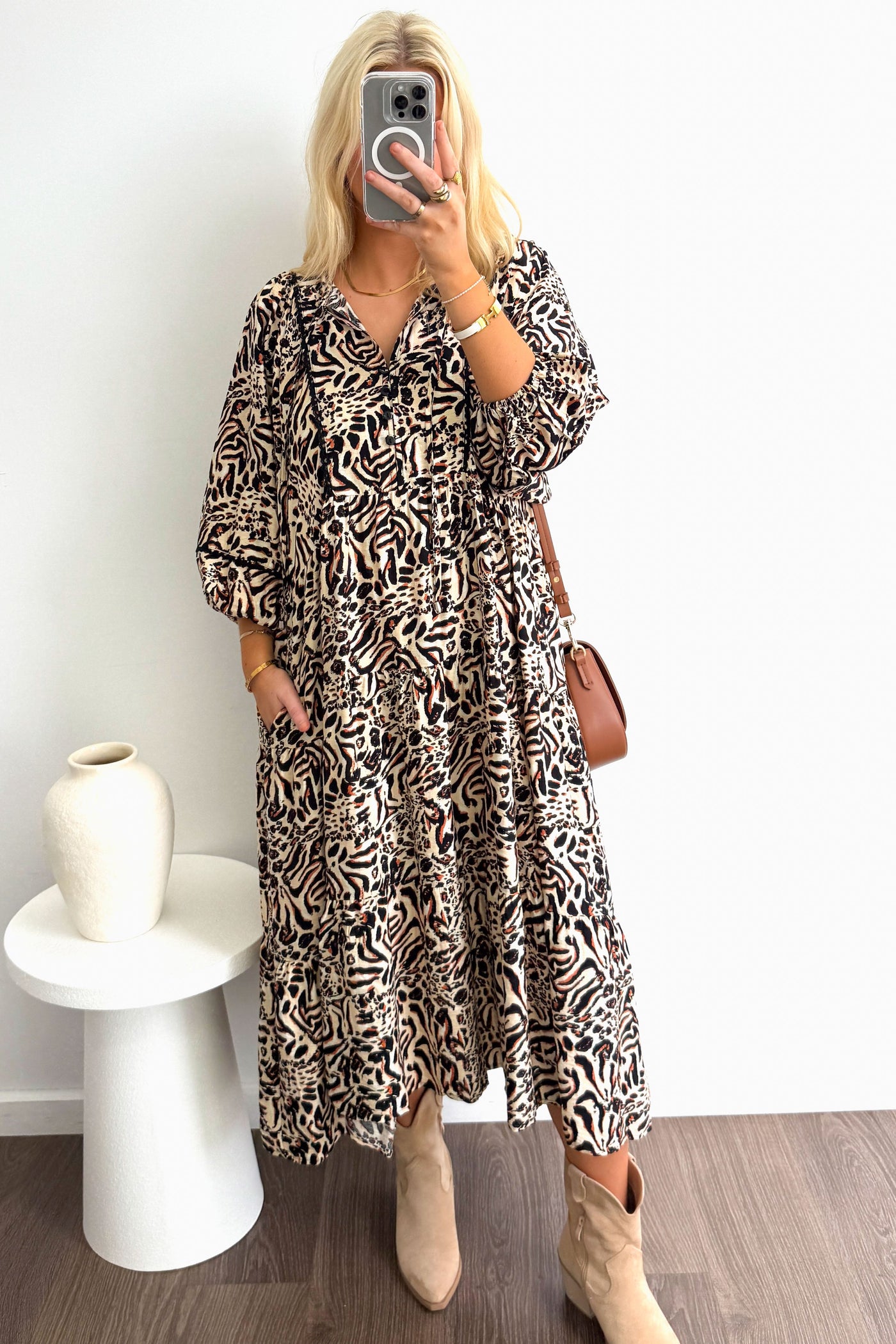 Auralienne™ | Classic Silhouette Dress