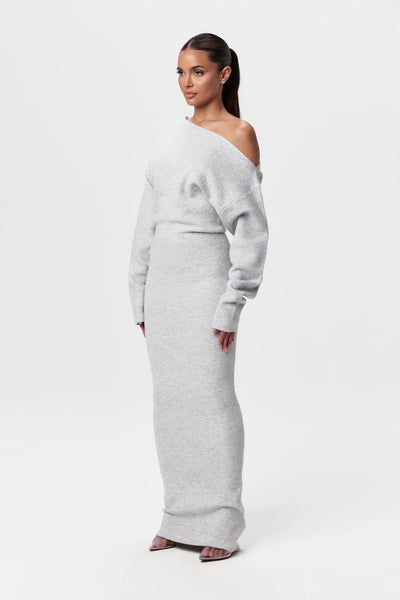 Serena™ | Off-Shoulder Knit Dress