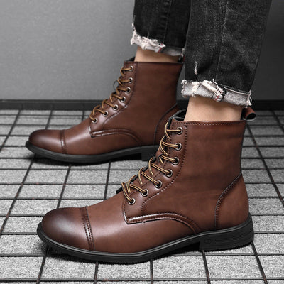 Morgan™ | Faux Leather Ankle Boots