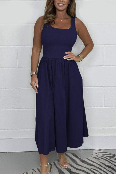 FlareGrace™ T‑Shirt Midi Dress
