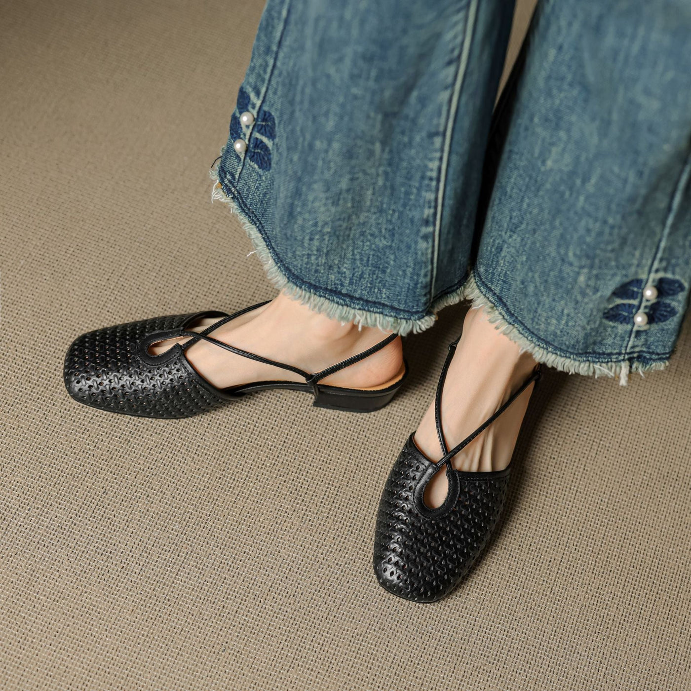 Opal Slingbacks