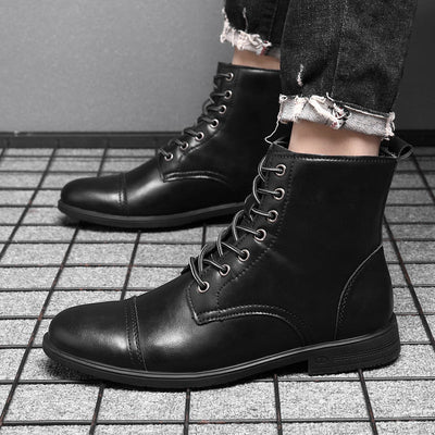 Morgan™ | Faux Leather Ankle Boots