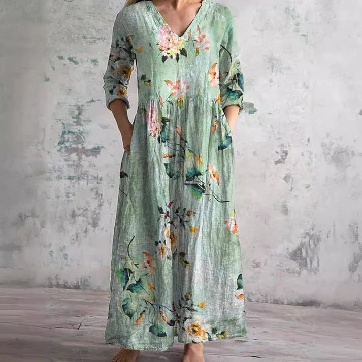 Elegant Floral Dress