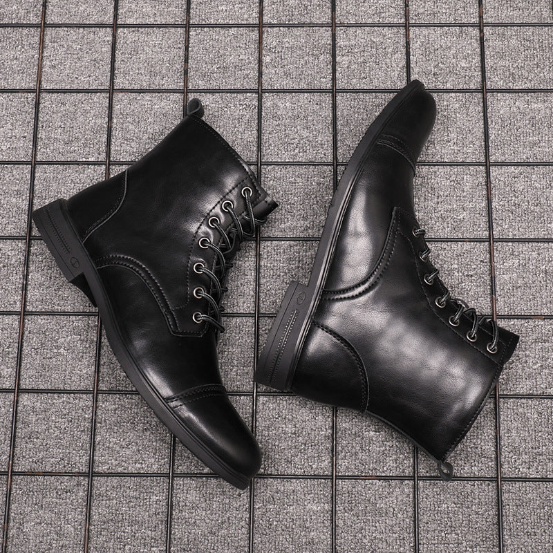 Morgan™ | Faux Leather Ankle Boots