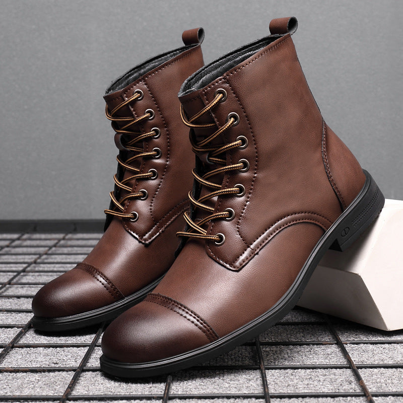 Morgan™ | Faux Leather Ankle Boots