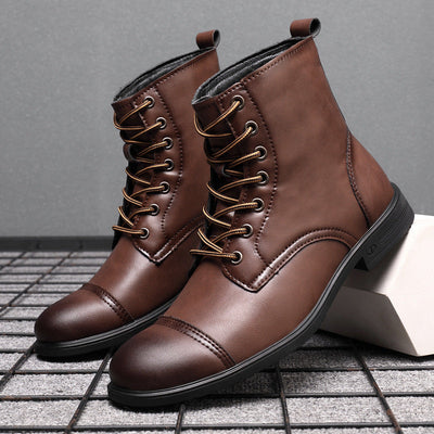 Morgan™ | Faux Leather Ankle Boots