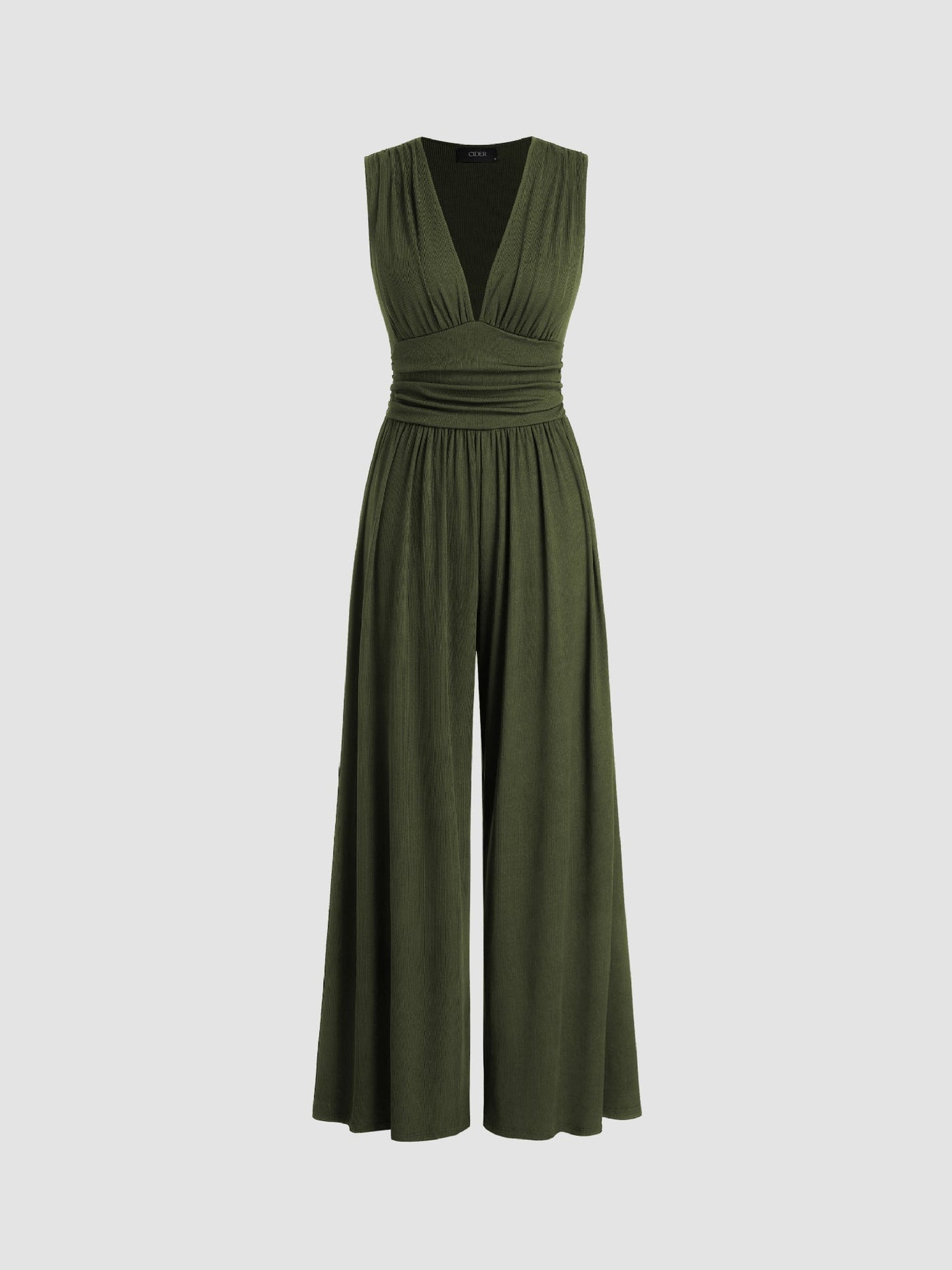 Charity Luxe™ | Chic Sleeveless Wide-Leg Jumpsuit