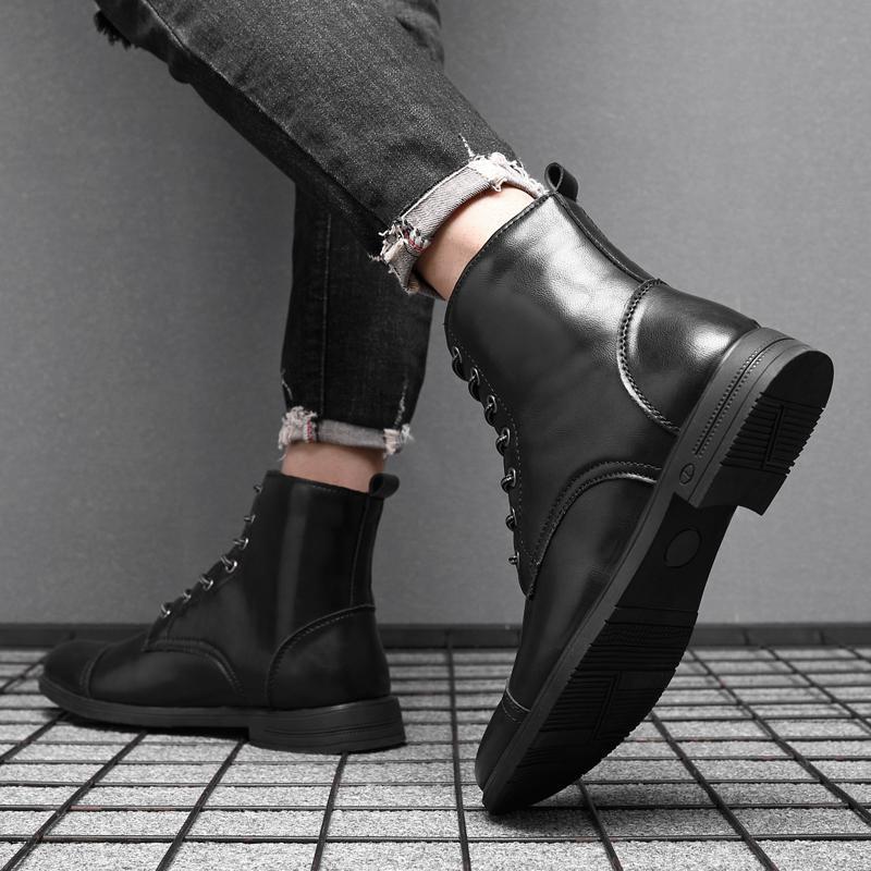 Morgan™ | Faux Leather Ankle Boots