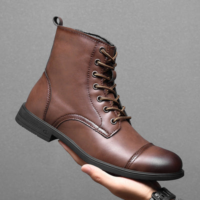 Morgan™ | Faux Leather Ankle Boots