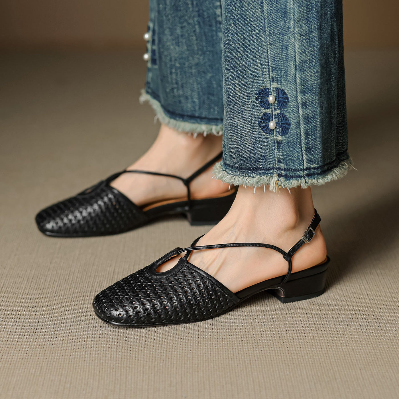 Opal Slingbacks