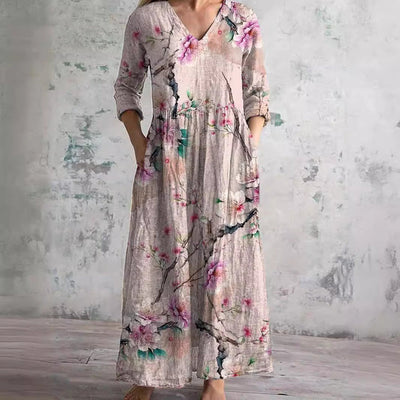 Elegant Floral Dress