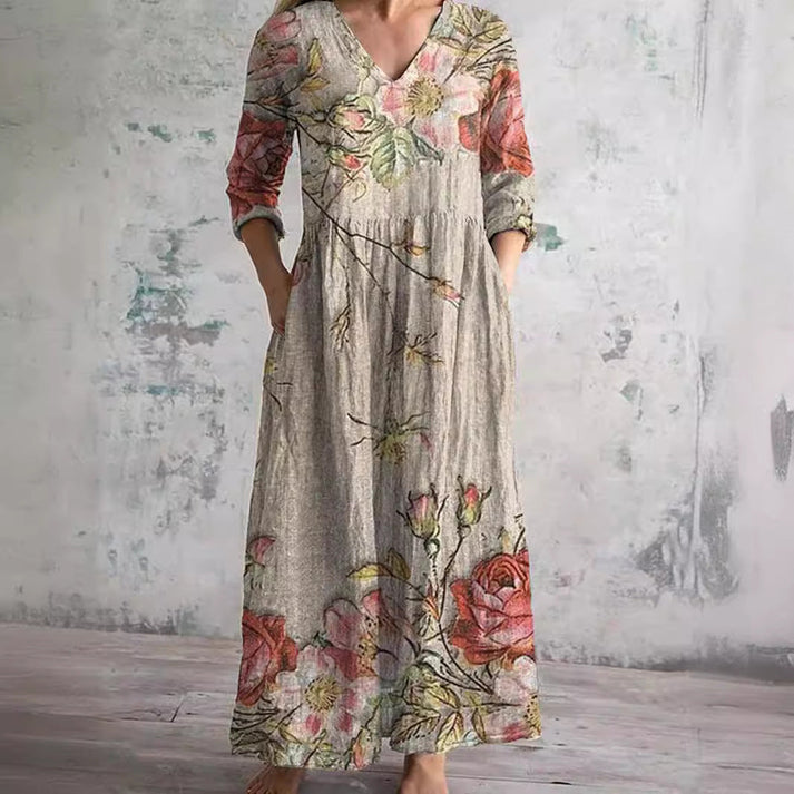 Elegant Floral Dress