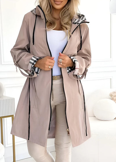 Naia™ | Trench Coat with Adjustable Waist