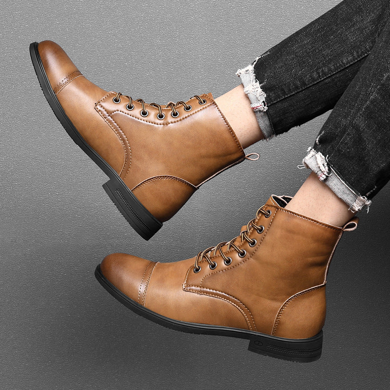Morgan™ | Faux Leather Ankle Boots