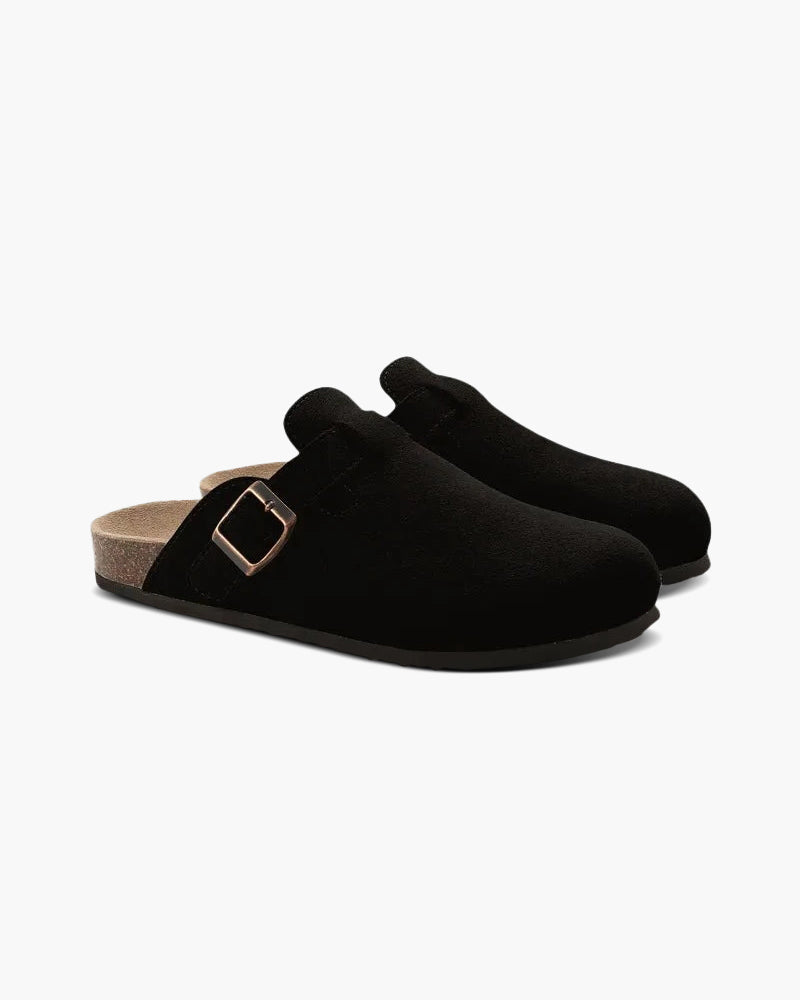 Glimpse Suede Clogs