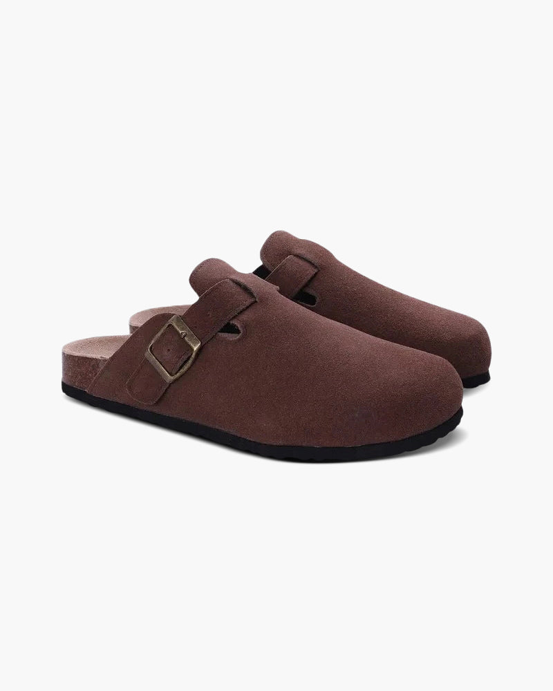 Glimpse Suede Clogs