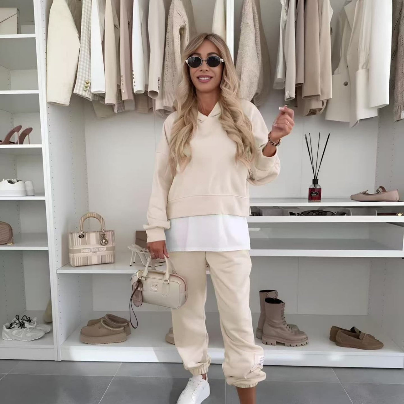 Hooded Sweatshirt Suit