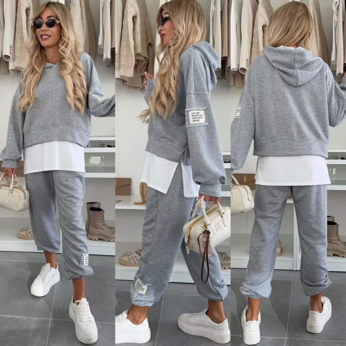 Hooded Sweatshirt Suit