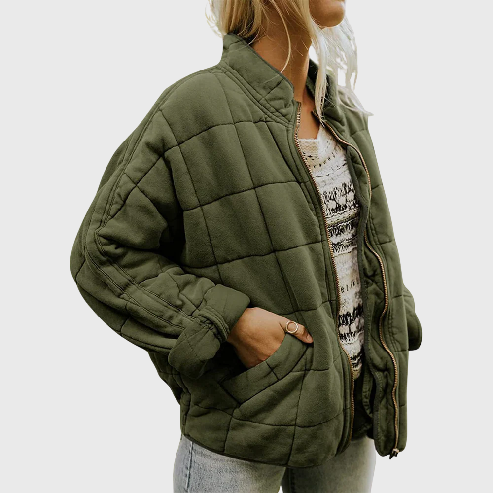 CozyContour™ Quilted Oversized Jacket