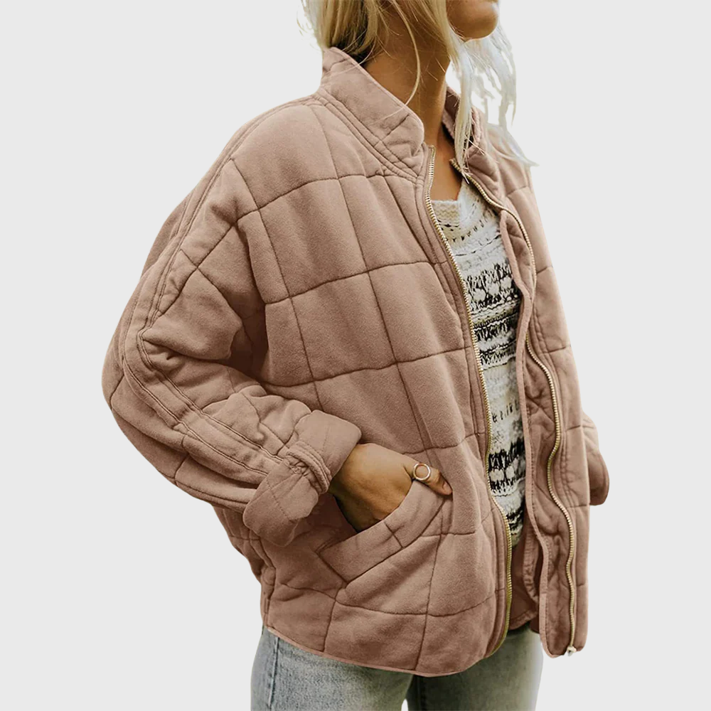 CozyContour™ Quilted Oversized Jacket