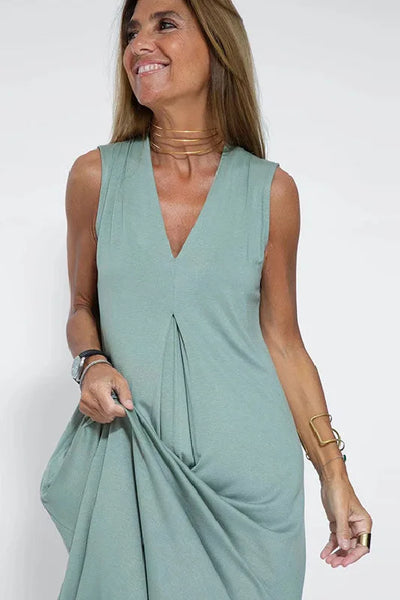 Lyvazza™ – Elegant Long Dress + Matching Cardigan