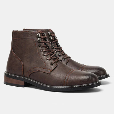 Dakota™ | Classic Leather Derby Boots