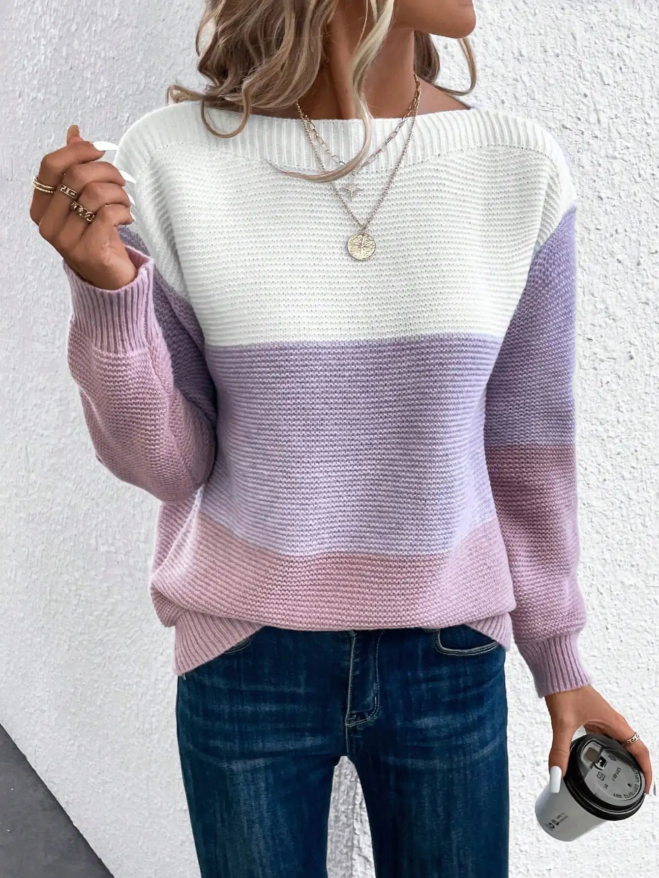 Lindsey - Ombre Knit Jumper