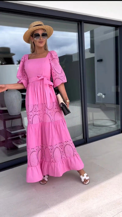 Reeven™ | Elegant Flowy Maxi Dress