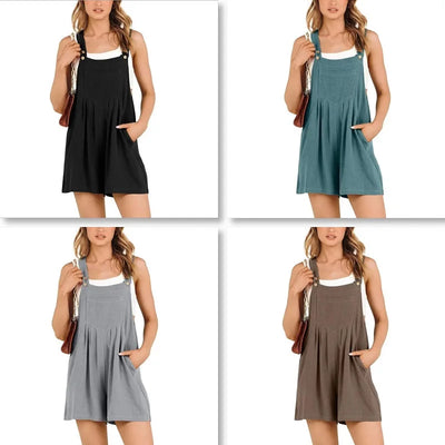 SummerEase™ | Casual Adjustable Strap Romper