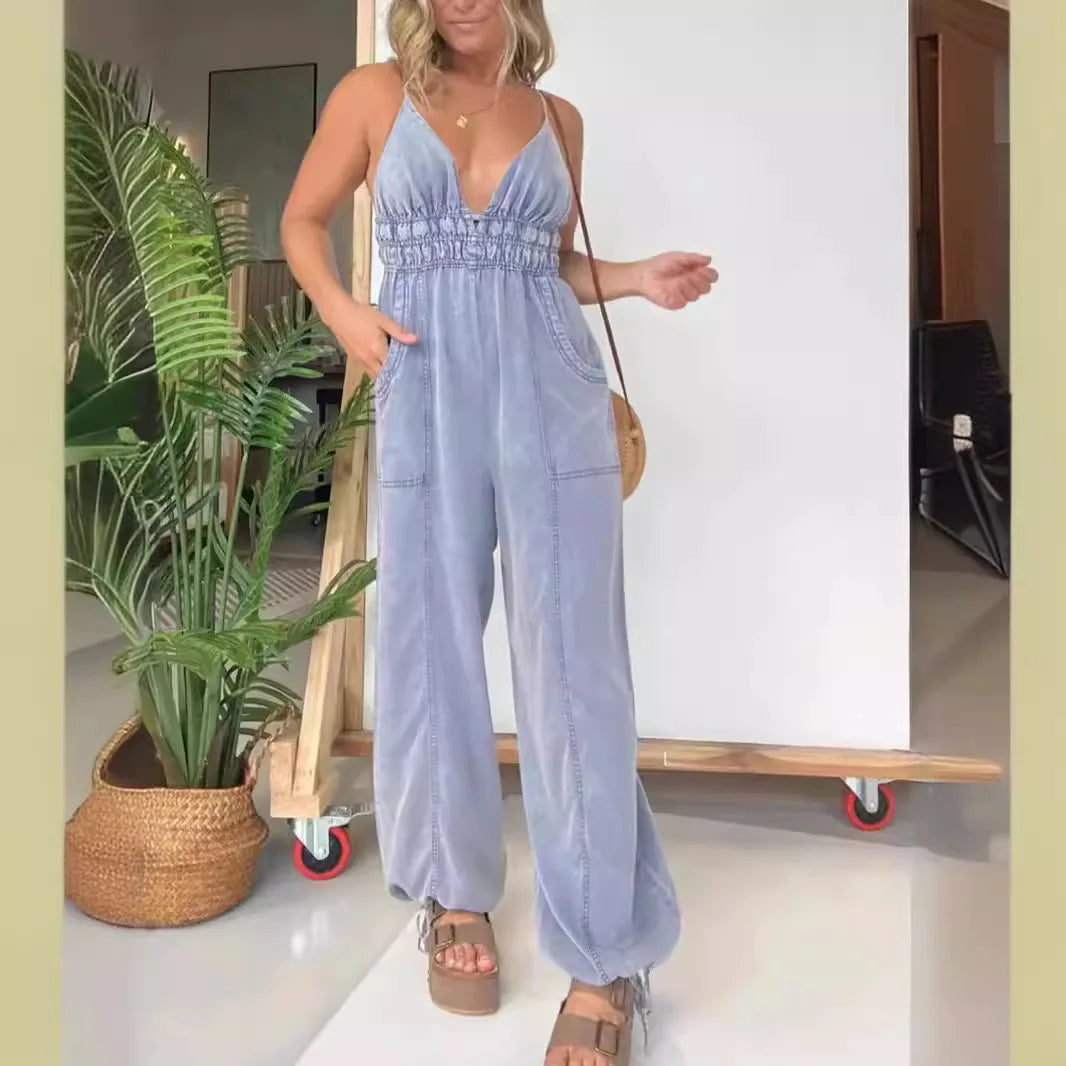 Everlyn Wide-Leg Jumpsuit