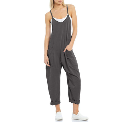Selvaira™ | Knitted One-Piece Jumpsuit with Pockets