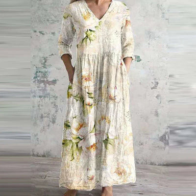 Elegant Floral Dress