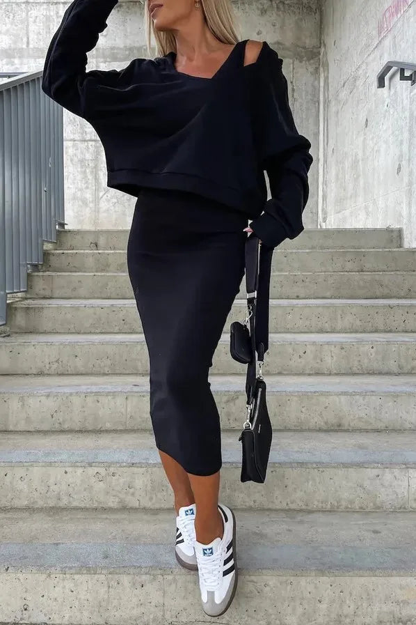 Serena™ Two-Piece V-Neck Dress Set