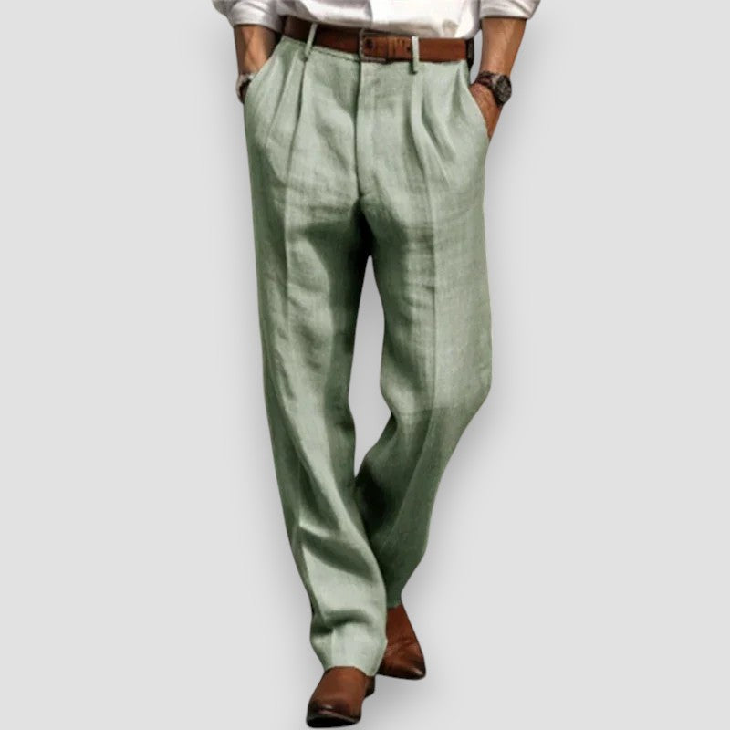 CoastalForm™ Linen Trousers