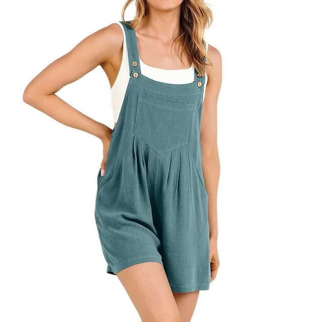 SummerEase™ | Casual Adjustable Strap Romper