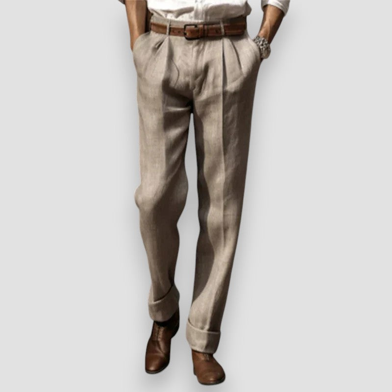 CoastalForm™ Linen Trousers