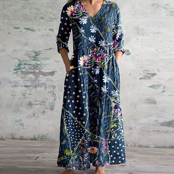 Elegant Floral Dress